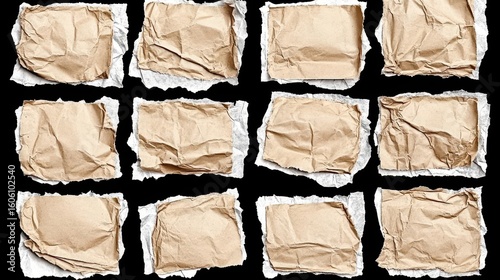 Torn Paper Texture Background