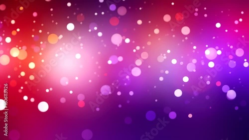 Wallpaper Mural Abstract Colorful Bokeh Light Particles Moving Slowly in Vibrant Purple and Pink Background for Creative Visuals Torontodigital.ca