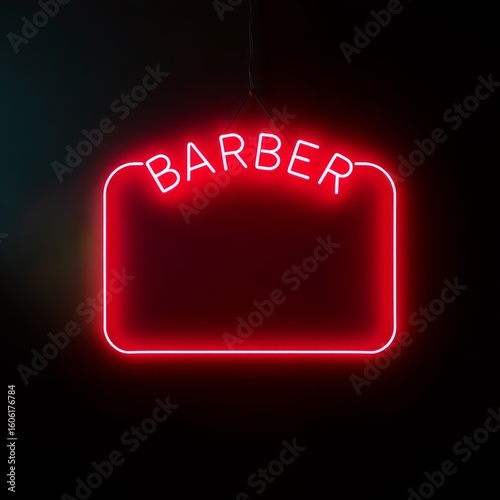 Barber shop frame