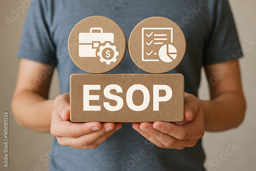 ESOP Employee Stock Ownership Plan Concept