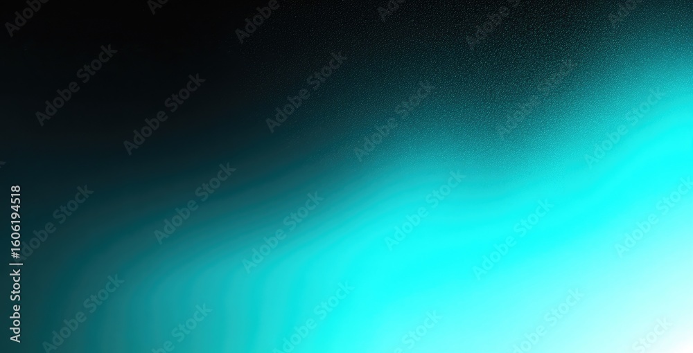 Fototapeta premium Gradient Texture with Light Cyan to Dark Blue Transition and Grainy Overlay
