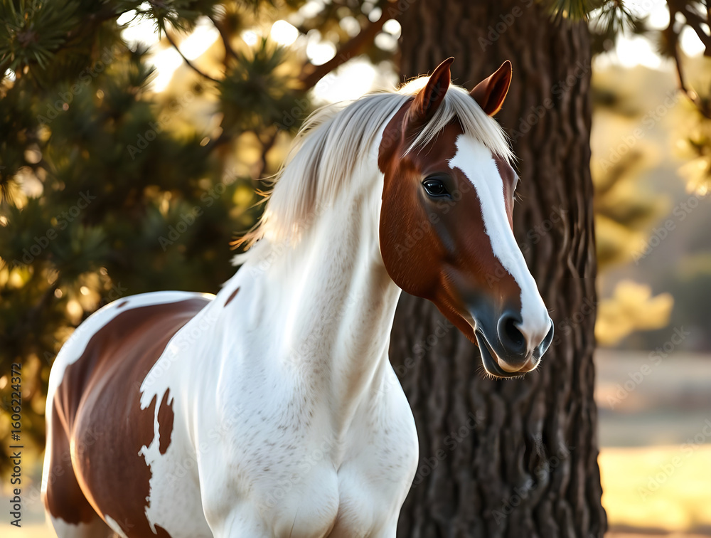 Obraz premium The Majestic Horse: Understanding Horse Breeds and Traits