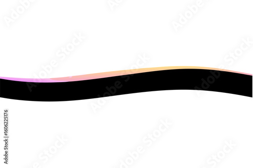 Isolated macro of black and white nail polish, an abstract illustration of an old wooden stick with a vanilla bean
