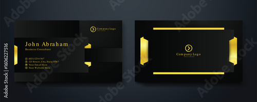 Creative modern and unique luxury business card