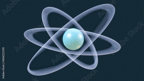 Neutron Sphere Emitting Energy Waves in Atomic Structure Concept