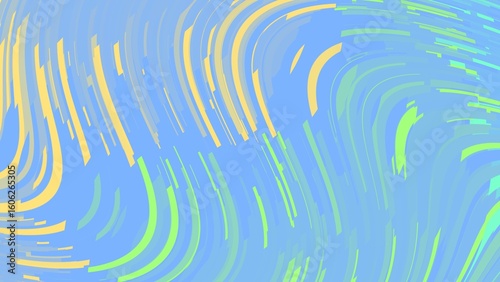 Abstract Swirls of Color: A vibrant artistic creation showcases fluid lines and a spectrum of hues, a modern design. 