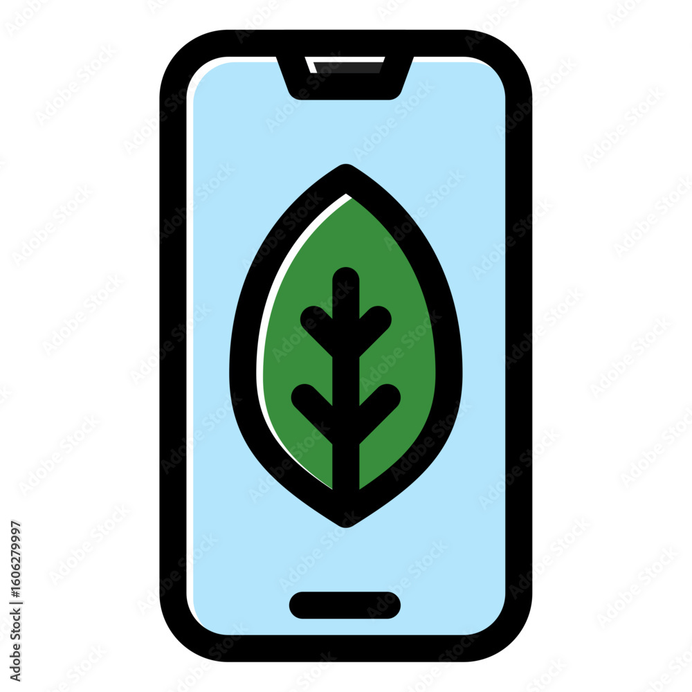 Obraz premium smart farm monitoring icon