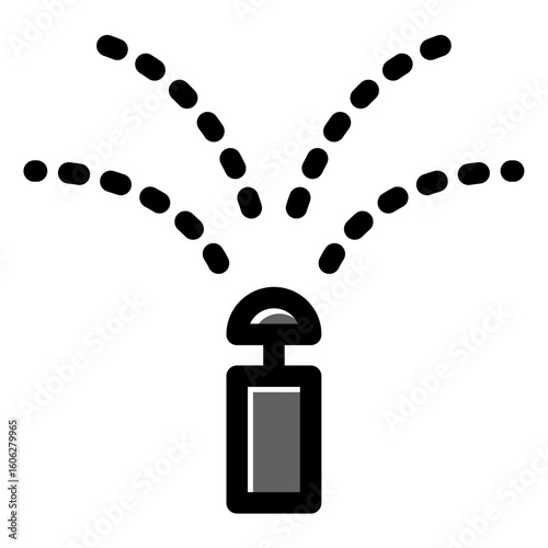 sprinkle watering system icon