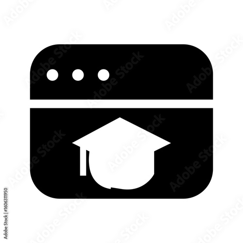 online course vector illustration 