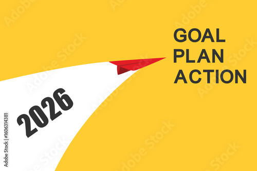 A red airplane heading towards a goal, a plan, and action. Conceptual ideas for the 2026 plan.
Business creativity, discovery of new ideas, innovation.