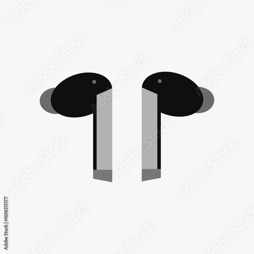 Bluetooth Earphone vector