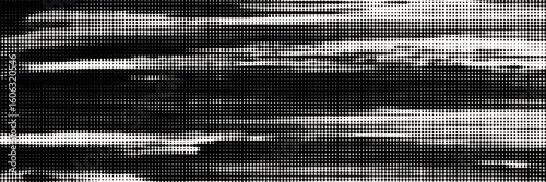 Black shadow gradation effect. Halftone background with abstract lines motion gradient. Vector graphic pattern.