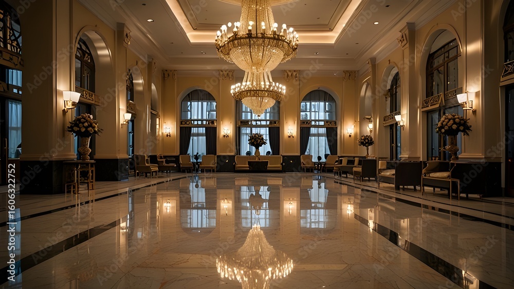 Fototapeta premium Luxury haal