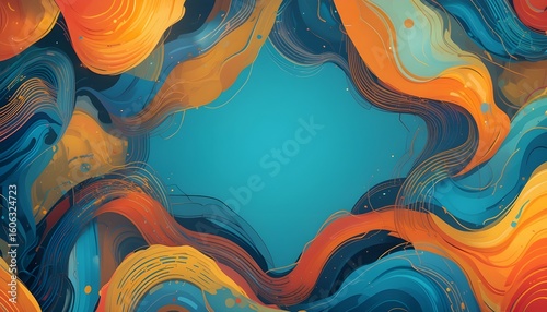 Vector Abstract Banner Background – Modern Graphic Design Template with Geometric Pattern and Clean Layout