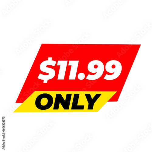 Free Download $11.99 only png, red colour flat tag, clean product icon, shape design - GFXLoad