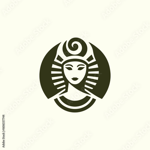 Egypt lady logo