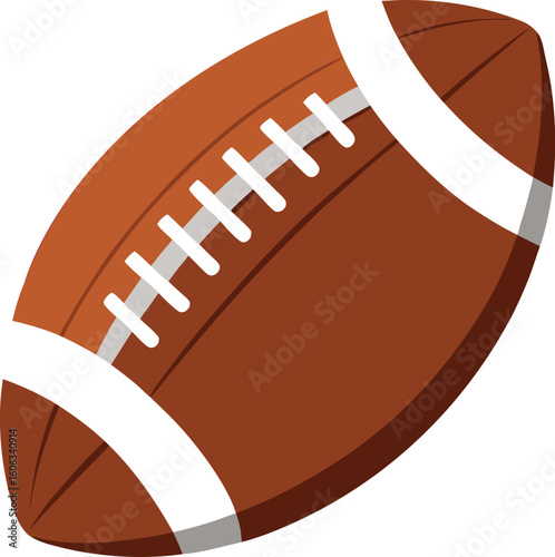 Classic american football vector illustration