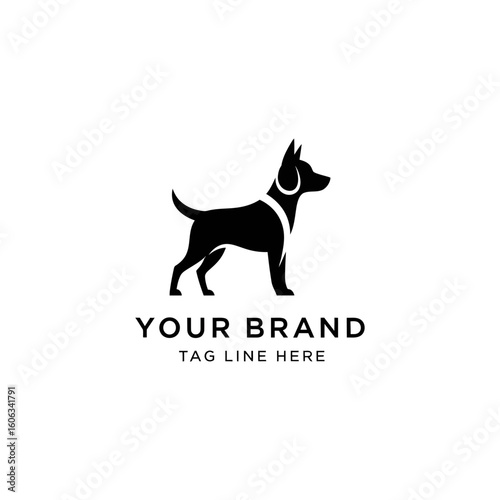 Dog logo icon