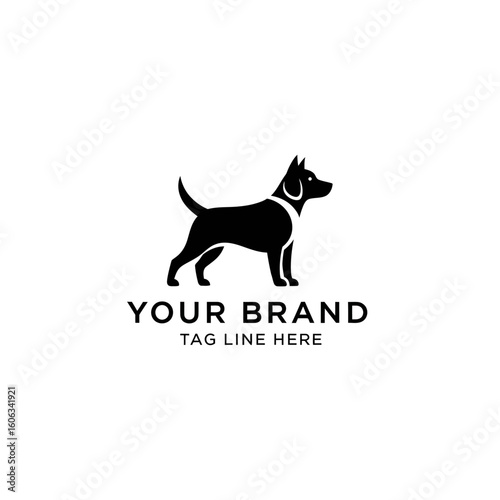 Dog logo icon