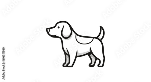 Dog logo icon