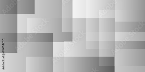 Overlap abstract random cube vector element modern overlay diamond triangle paper white and gray technology pattern web corporate brochure layer space texture background.	
