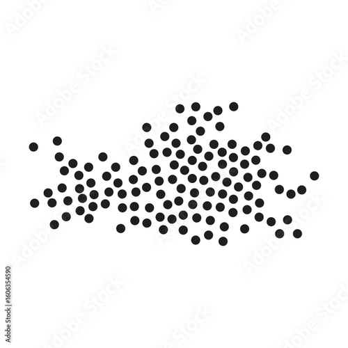 Abstract Scattered Dots