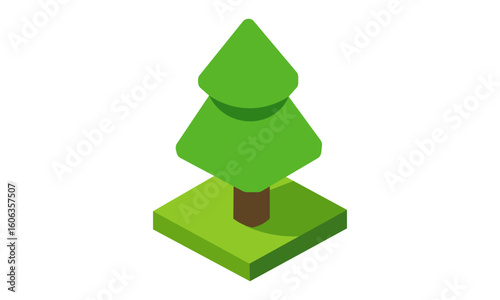 Isometric Tree, Tree Grid,3D Tree, Game Asset, Isometric Nature, Top View Tree, Forest Isometric, Landscape Isometric, Urban Planning, Eco Friendly, Environment Design, Digital Tree, Low Poly Tree, Tr