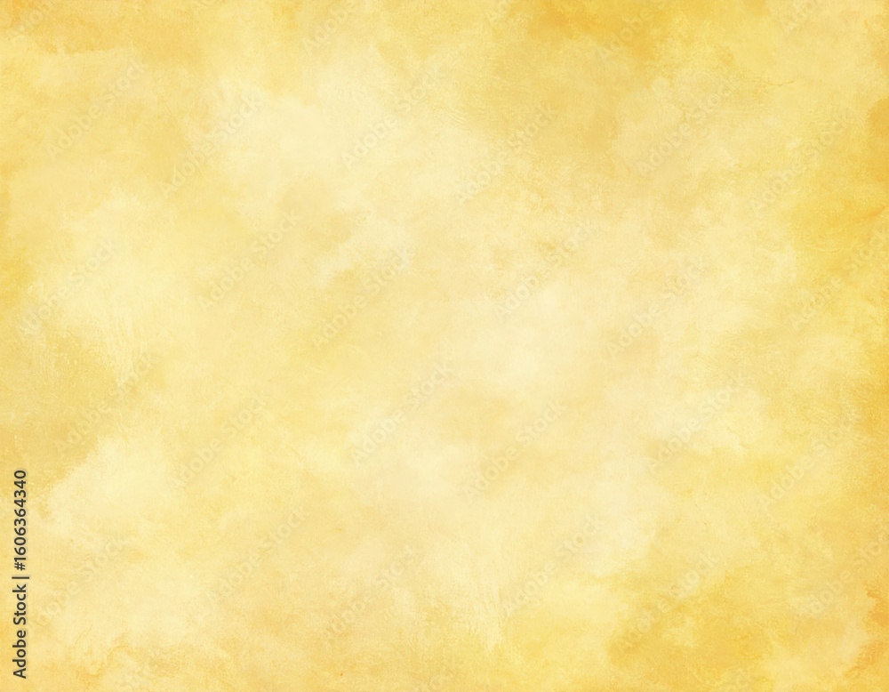 Warm Yellow Watercolor Texture with Subtle Variations and Soft Edges. Warm Yellow Watercolor Texture with Subtle Variations and Soft Edges.