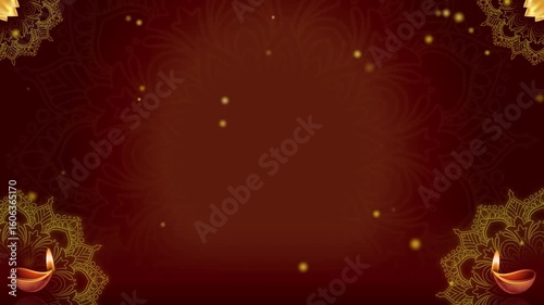 Happy diwali greetings background copy space text