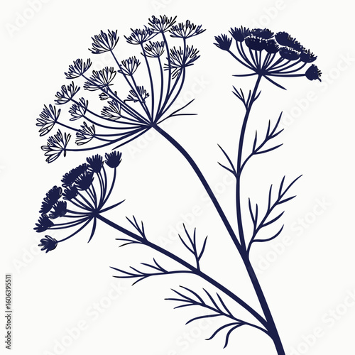seamless pattern with allium schoenoprasum