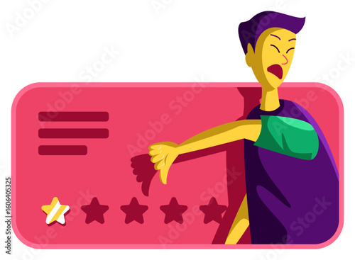 bad review illustration