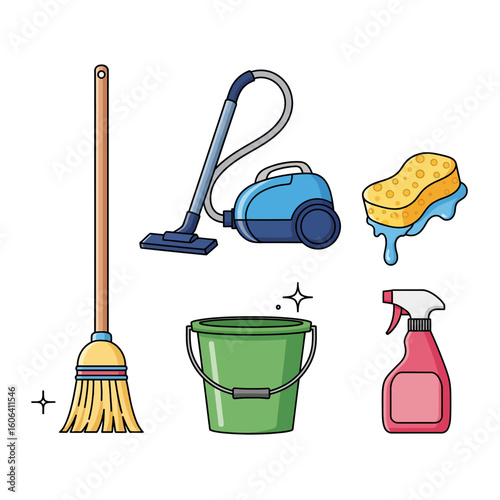 Cleaning Supplies and Household Tools