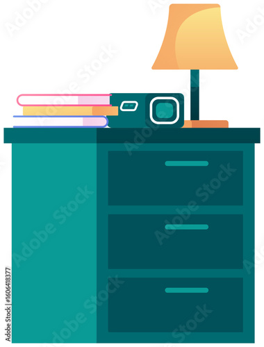 nightstand bedside table icon
