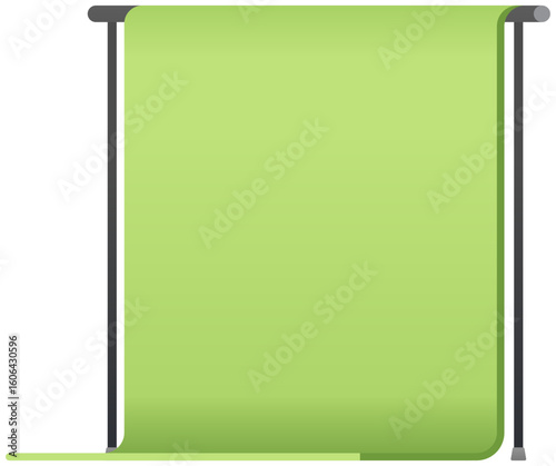 green screen vector icon