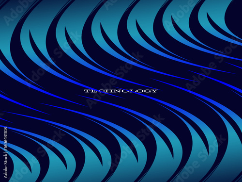 Futuristic blue background digital technology, cyber nano information, abstract communication, future technology data innovation, internet network speed connection.	
