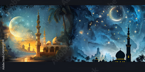 Ramadan Nights – Muslims around the world break fast together during Iftar under starry skies!
