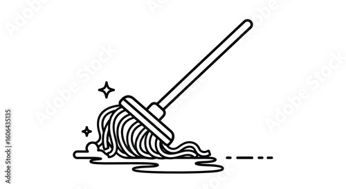 Sparkling clean floors achieved through efficient mopping techniques and effective cleaning solutions for a pristine home environment