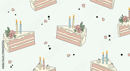 Sweet slices of celebration a delightful dessert pattern for every occasion