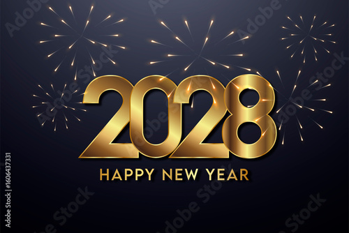 Happy New Year 2028 Celebration	
