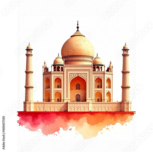 taj mahal agra india