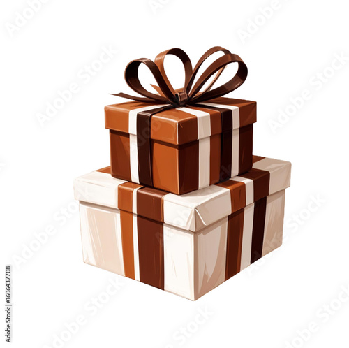 A pile of Christmas presents