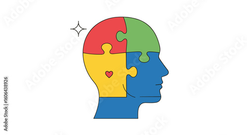 Understanding the human mind as a complex puzzle connecting thoughts emotions and behavior