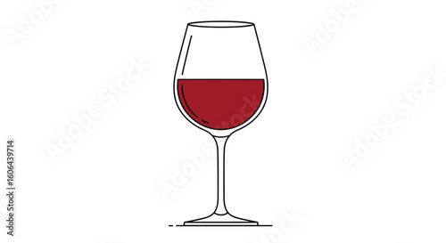 Exploring the rich flavors and aromas of red wine enjoying a glass of fine red wine during a celebratory occasion