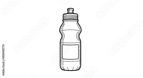 Durable and reusable water bottle perfect for hydration on the go and everyday use