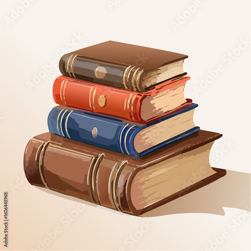 stack of books