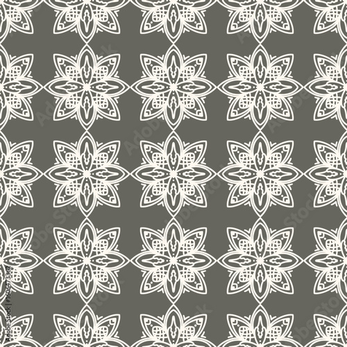 Seamless lace floral background. Luxury texture for wallpaper, wedding designs, invitation, fabric, Vector illustration.