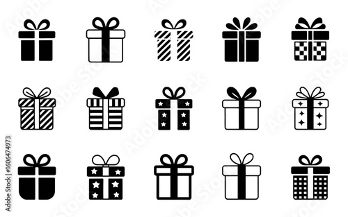 set of gift boxes