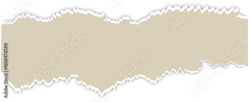 Beige torn paper Texture