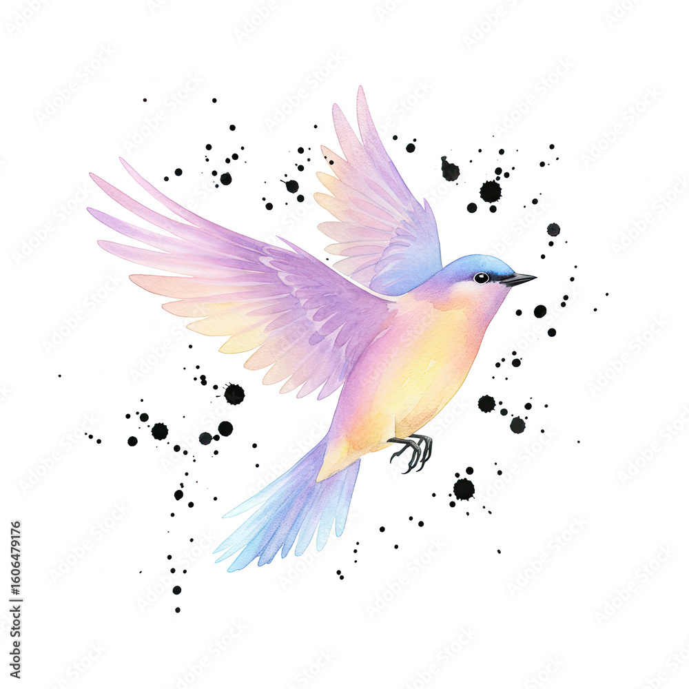 Obraz premium flying birds in the sky