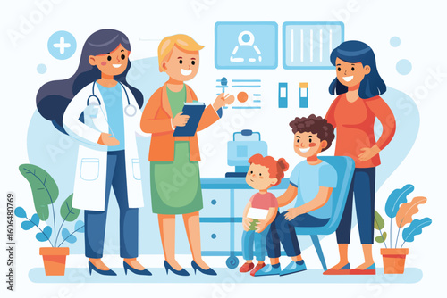 Medical diagnostic center for children and adults offers care and support for patients in a welcoming environment with staff assistance and family involvement